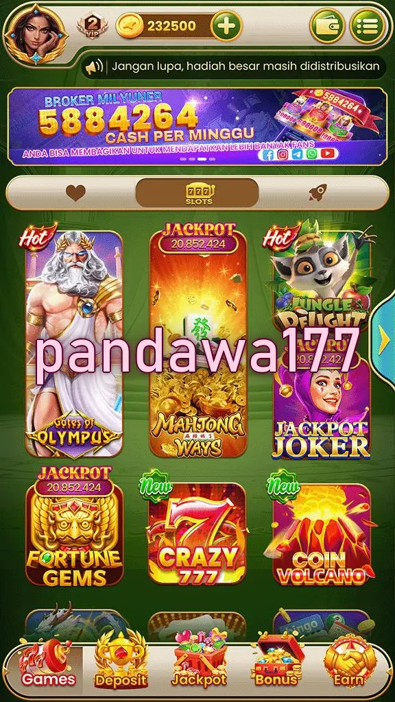 pandawa177 Masuk